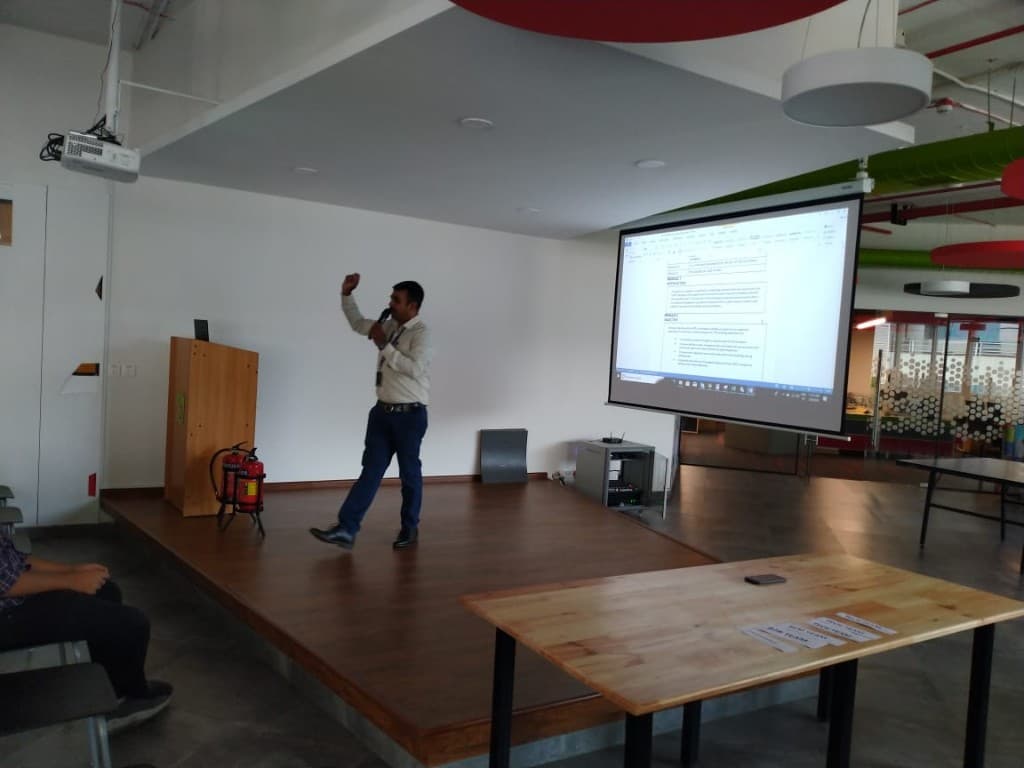 Presentation-based training module