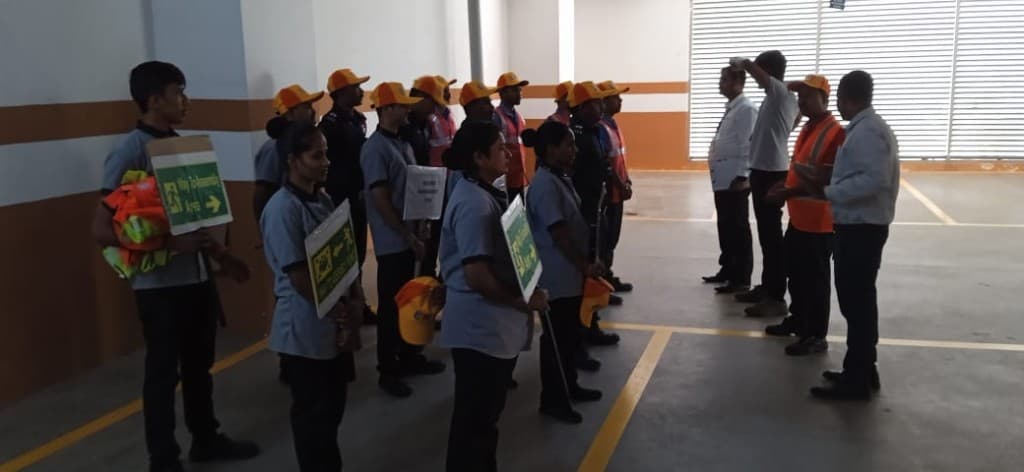 Muster formation briefing