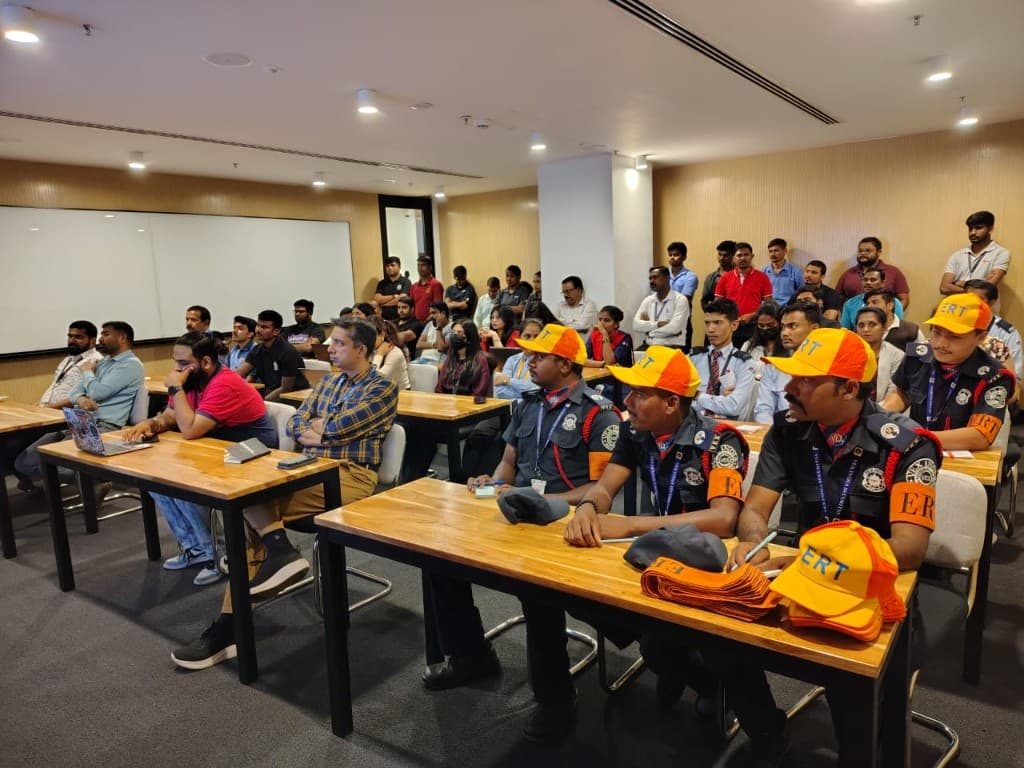 ERT equipment demonstration