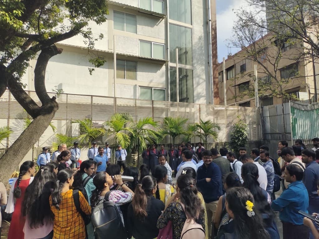 ERT casualty carry drill on demonstration stage