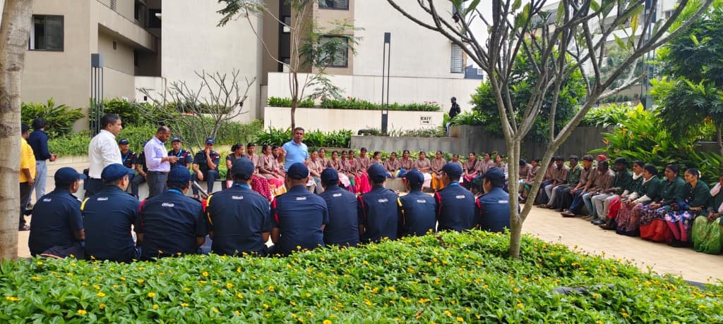 Plant evacuation staging