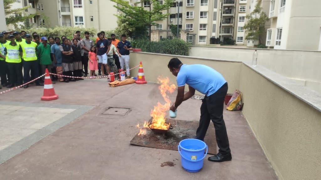 Residential response drill