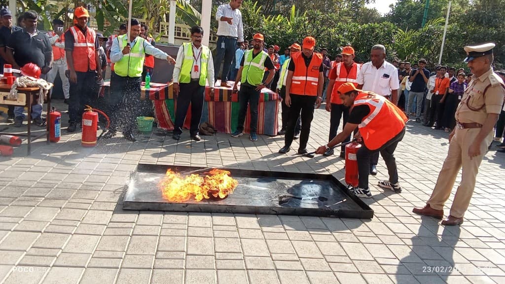 On-stage fire control demo