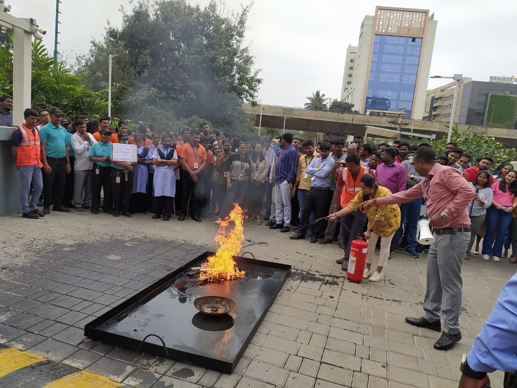 Student practical session