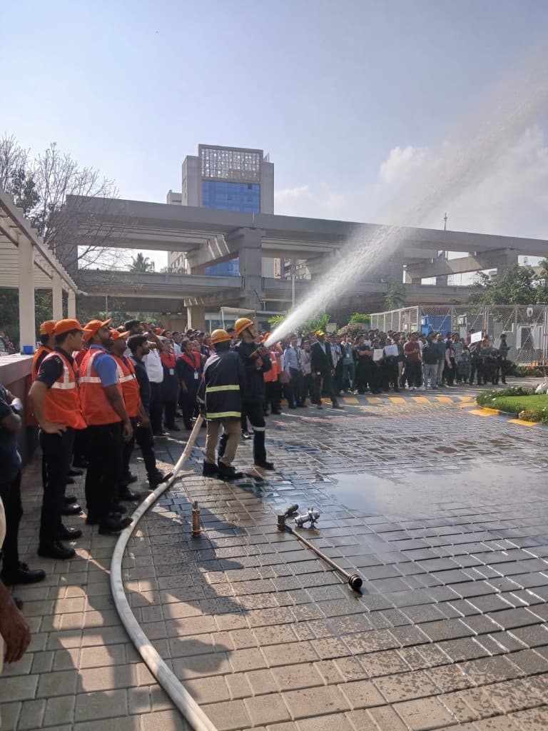 Public hydrant demonstration